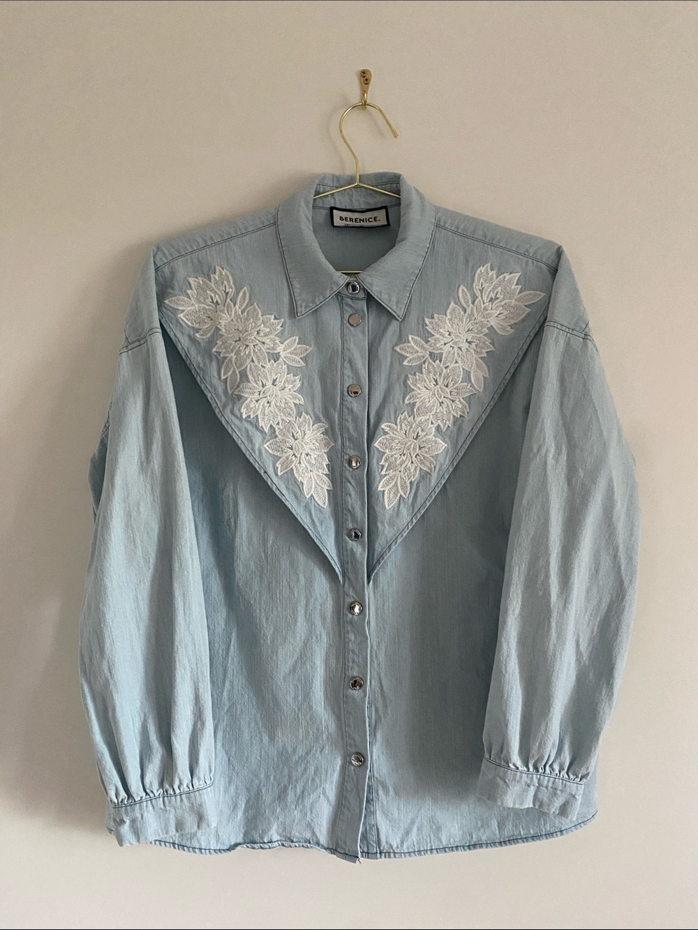 Berenice Denim Western Shirt